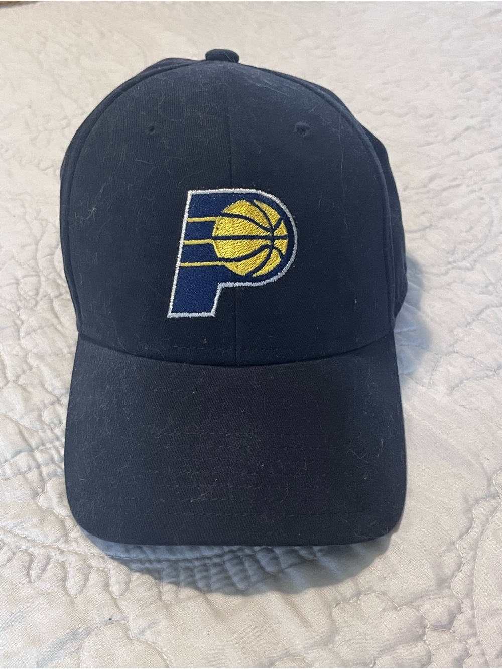 Indiana Pacers Baseball Cap with Embroidered Logo